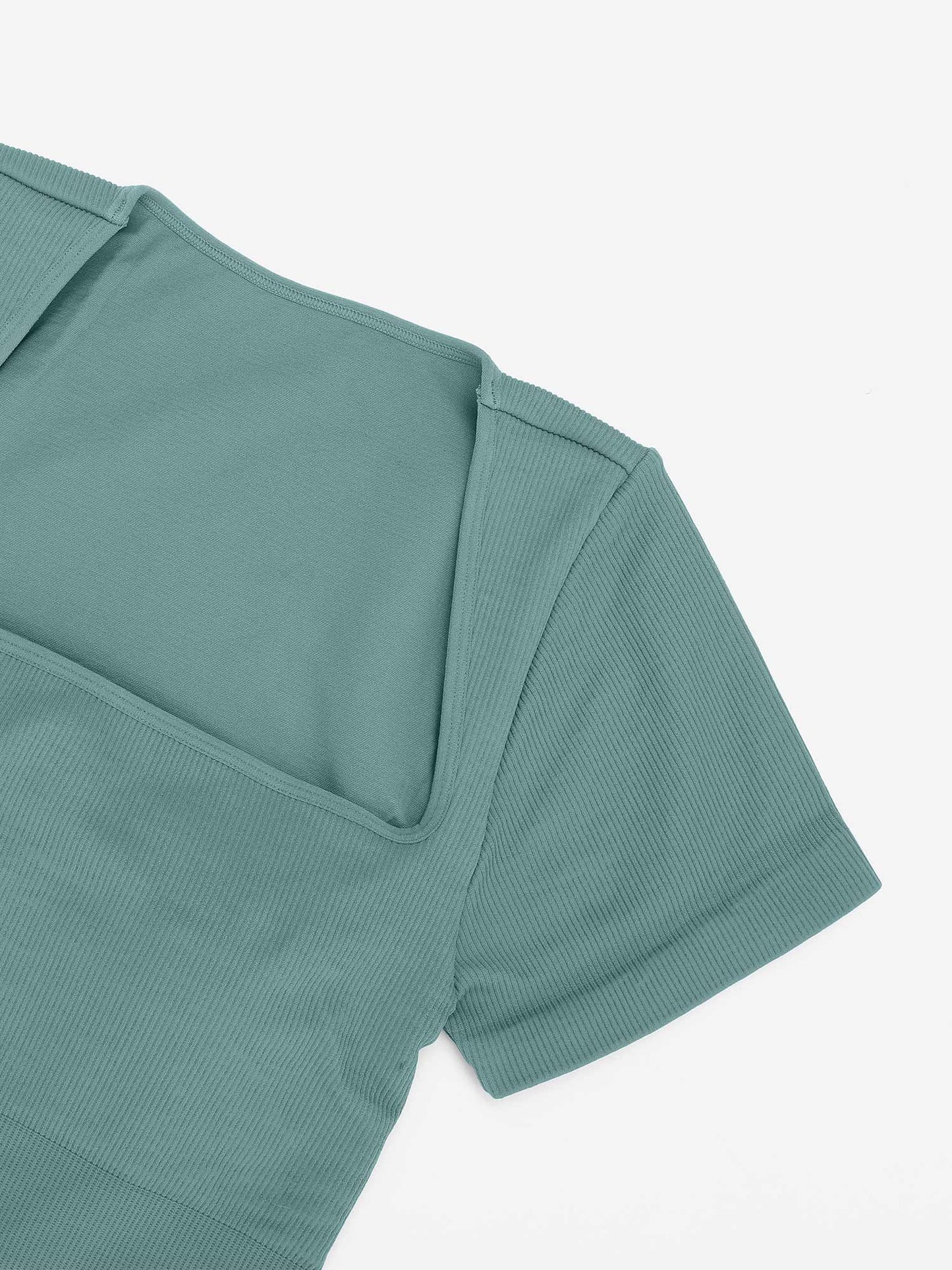 Ribbed Seamless Shapewear Romper