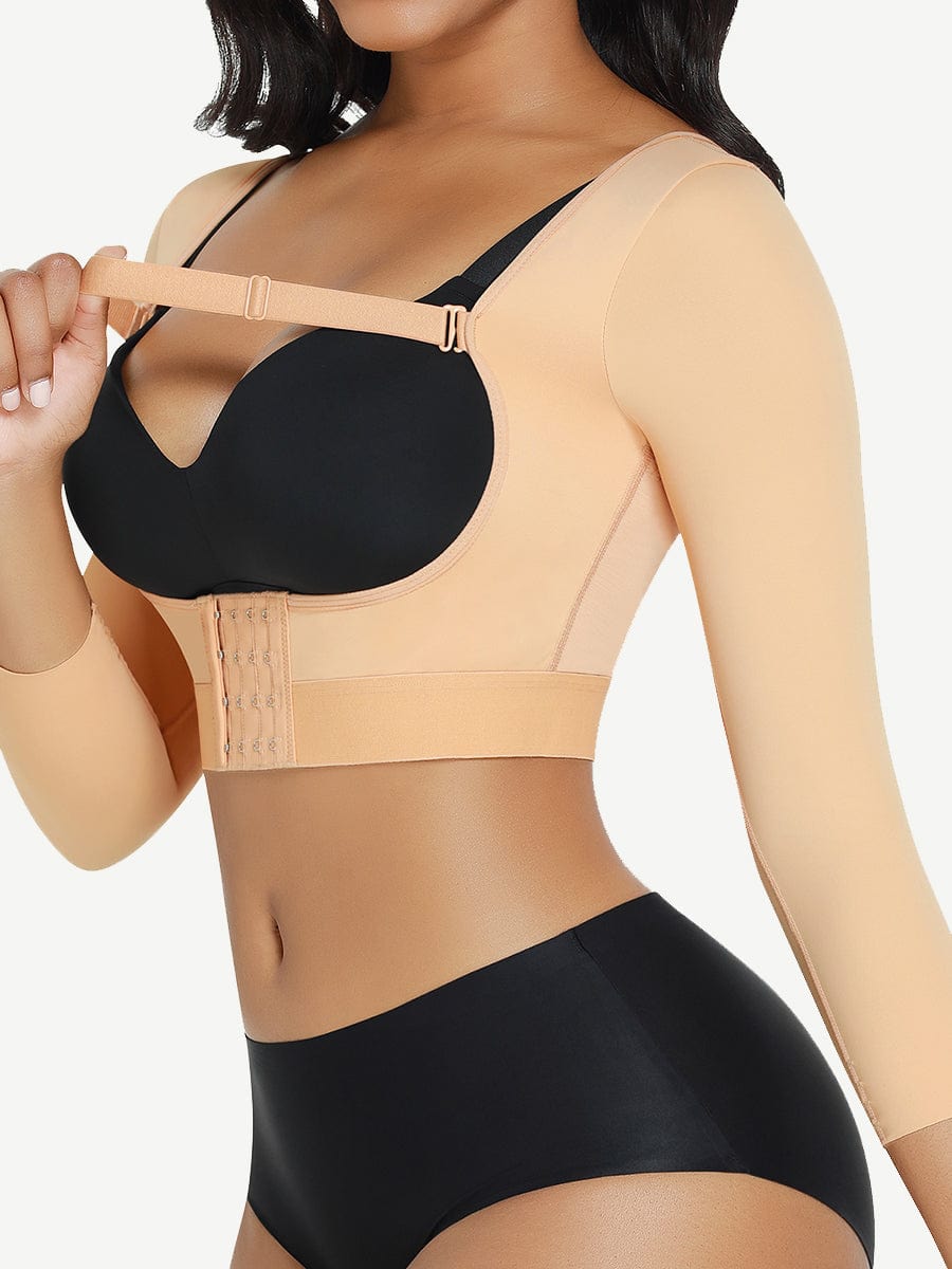 Breathable Shapewear Top with Anti-Bounce Chest Support