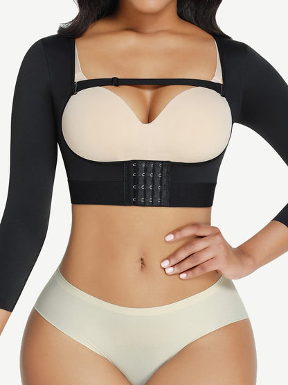 Breathable Shapewear Top with Anti-Bounce Chest Support