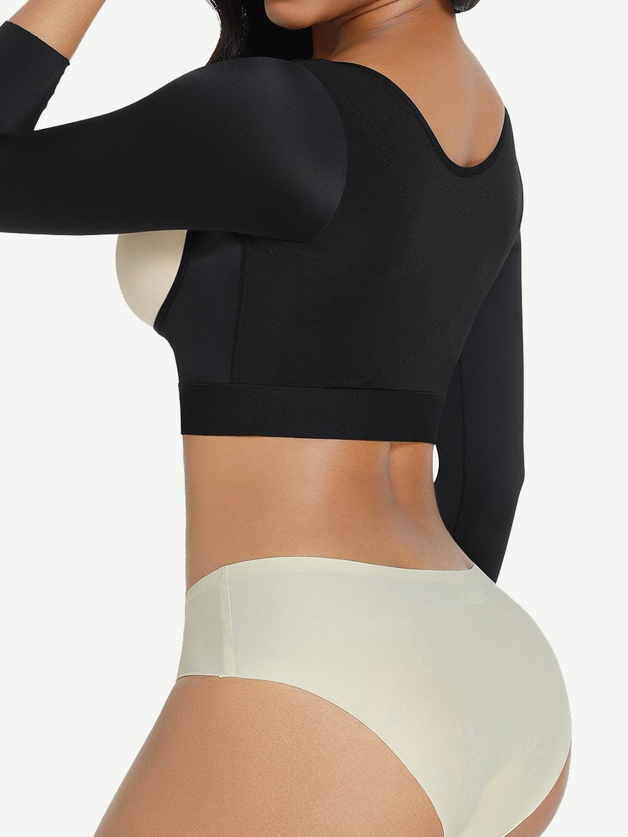 Breathable Shapewear Top with Anti-Bounce Chest Support