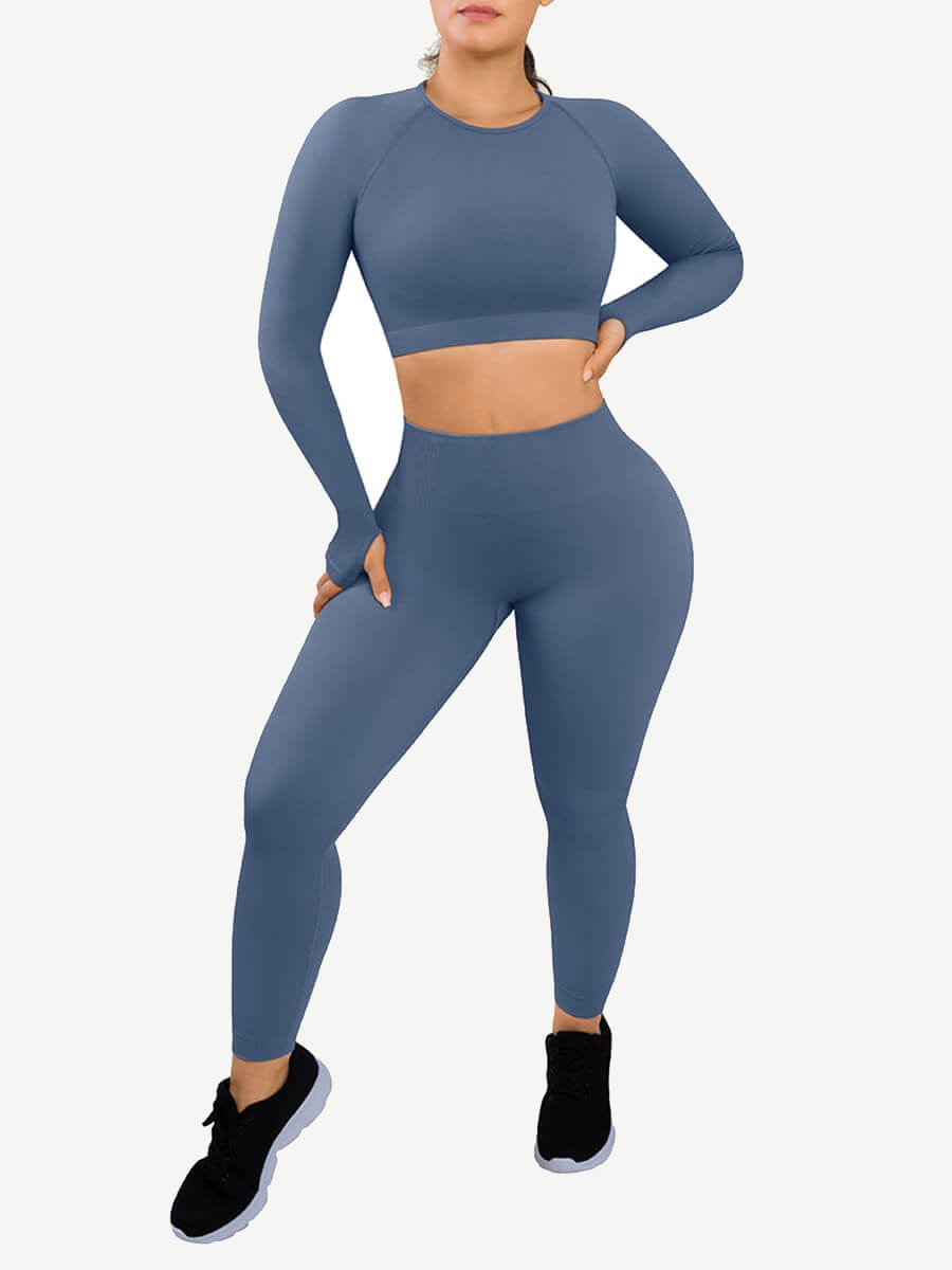 Seamless Eco-Friendly Sportswear Matching Set