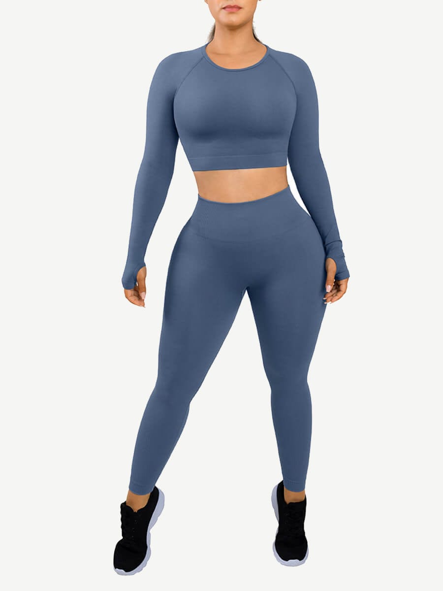 Seamless Eco-Friendly Sportswear Matching Set