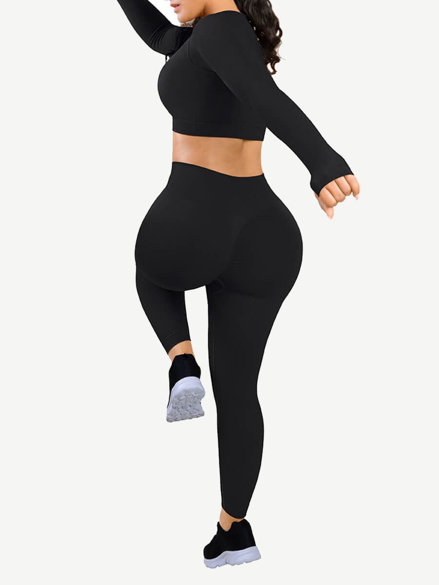 Seamless Eco-Friendly Sportswear Matching Set