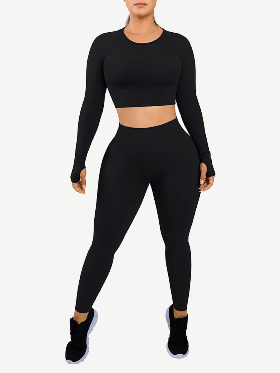 Seamless Eco-Friendly Sportswear Matching Set