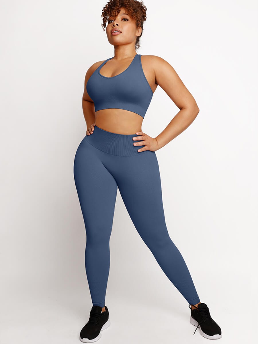 Eco-Friendly Seamless Activewear with Butt Lift and Tummy Control