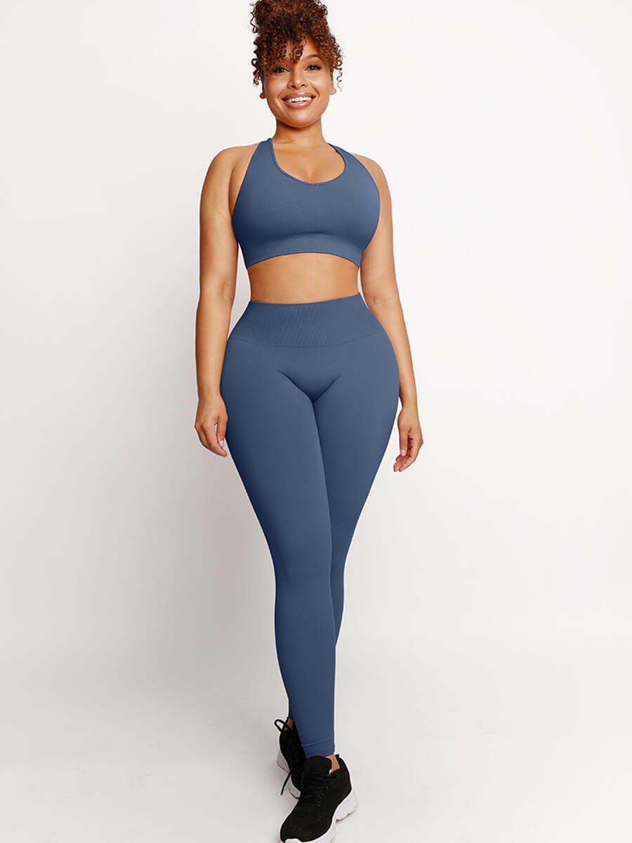 Eco-Friendly Seamless Activewear with Butt Lift and Tummy Control