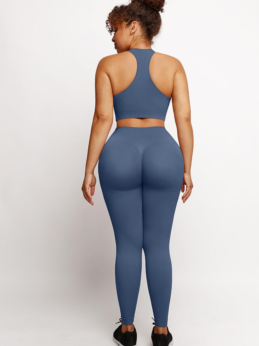 Eco-Friendly Seamless Activewear with Butt Lift and Tummy Control