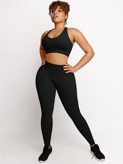 Eco-Friendly Seamless Activewear with Butt Lift and Tummy Control