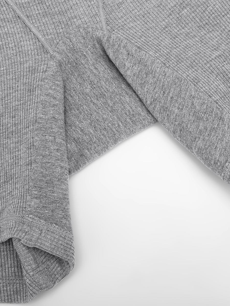 Rayon Ribbed Fitted Boxer Mid Waist Breathable Shorts