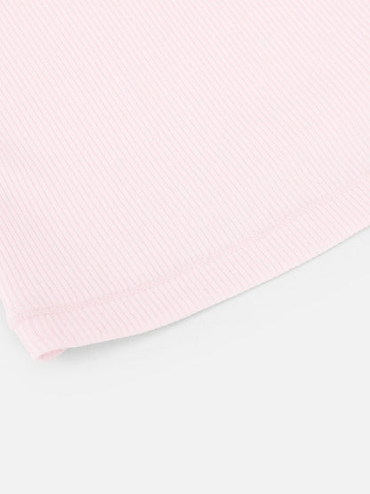 Rayon Ribbed Wide Breathable Strap Tank Top