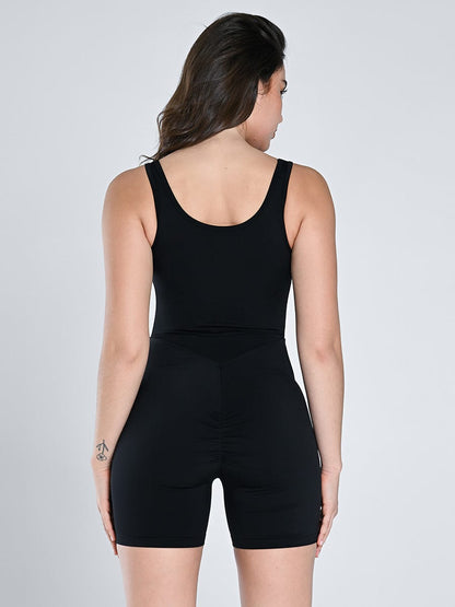 Seamless Freedom of Movement Yoga Shorts Jumpsuit