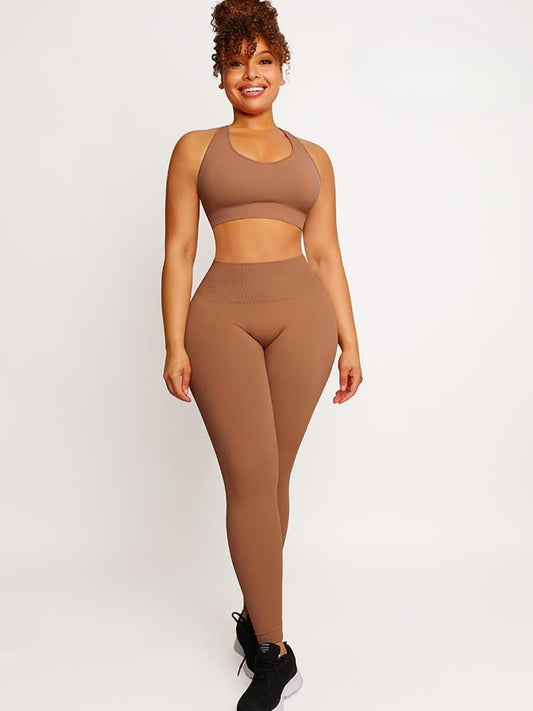 Eco-Friendly Seamless Activewear with Butt Lift and Tummy Control