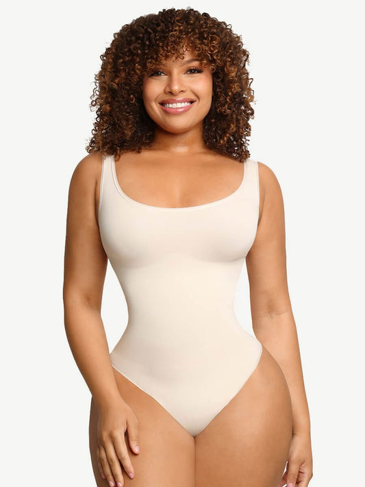 Seamless Eco-Friendly Belly Control Bodysuit