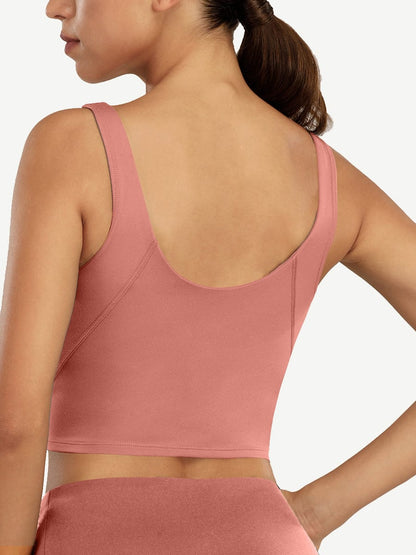 Sleeveless Athletic Workout Top