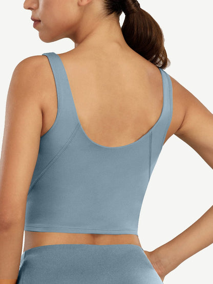 Sleeveless Athletic Workout Top