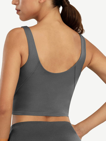 Sleeveless Athletic Workout Top