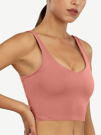 Sleeveless Athletic Workout Top